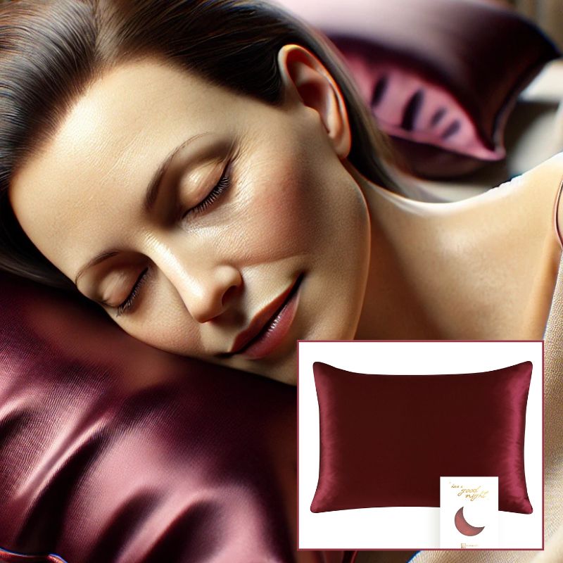 taies d'oreiller en soie | Antirides ,anti ridules et anti traces d'oreiller en soie naturelle 100% - belleMbeauté