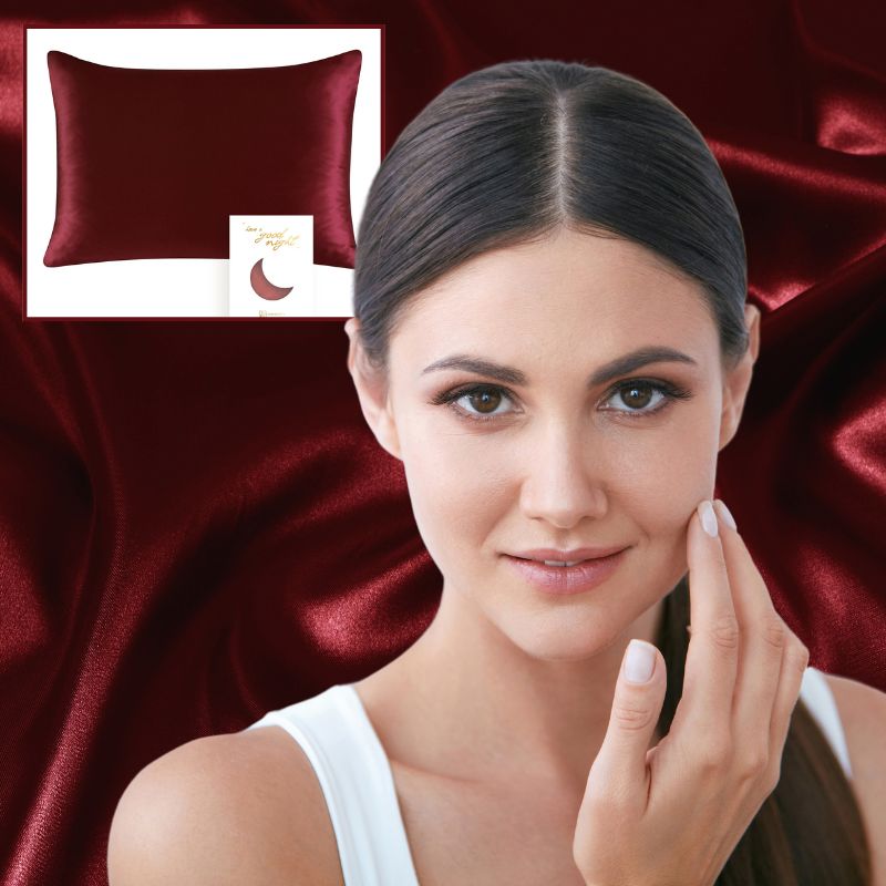 taies d'oreiller en soie | Antirides ,anti ridules et anti traces d'oreiller en soie naturelle 100% - belleMbeauté