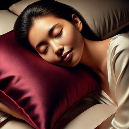 taies d'oreiller en soie | Antirides ,anti ridules et anti traces d'oreiller en soie naturelle 100% - belleMbeauté