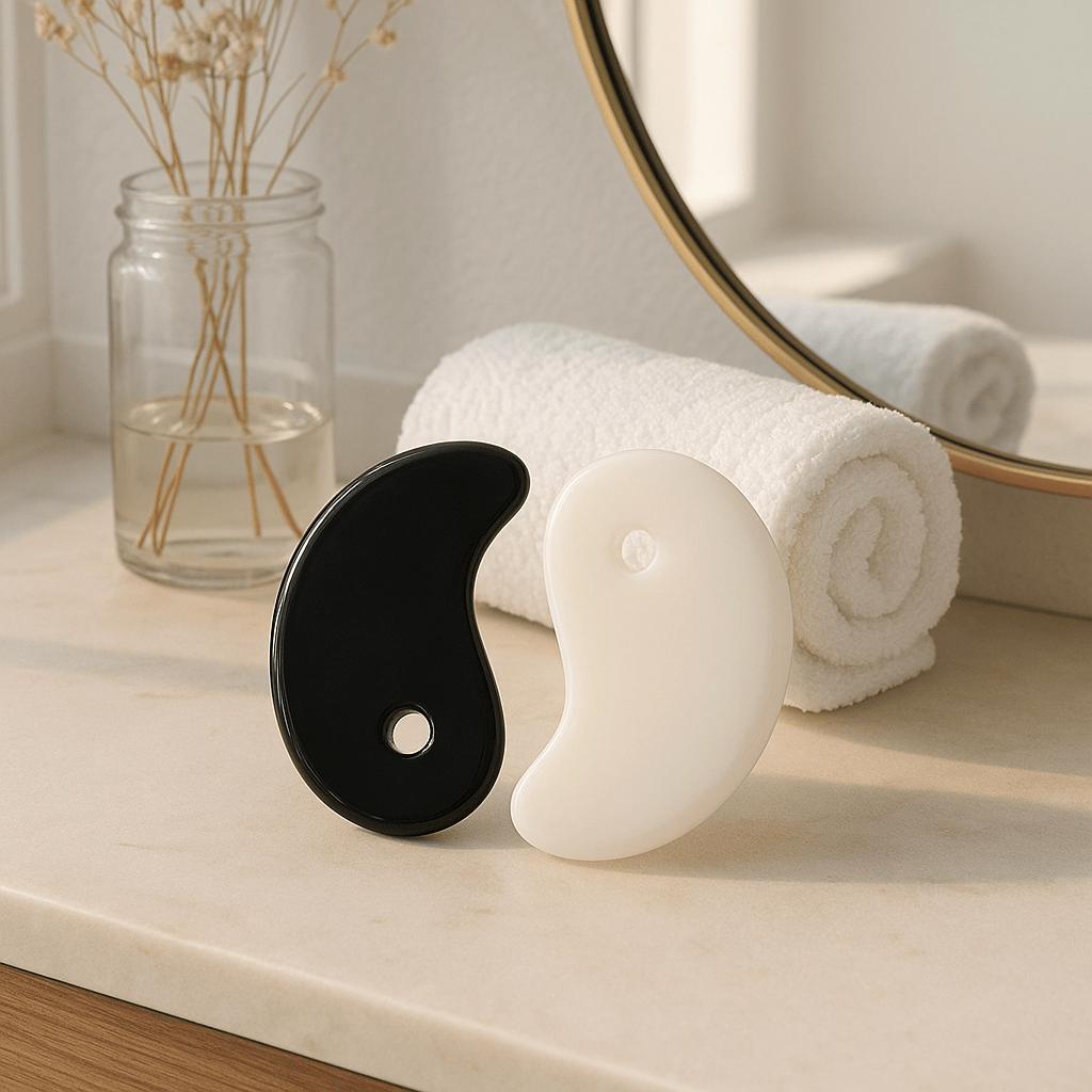 uasha | YinYang™ Outil de massage facial - belleMbeauté