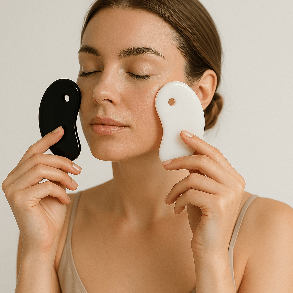 uasha | YinYang™ Outil de massage facial - belleMbeauté