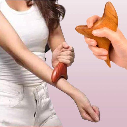 Gua Sha Visage Bois Femme 45+ – Massage Anti - Âge Naturel & Raffermissant - belleMbeauté
